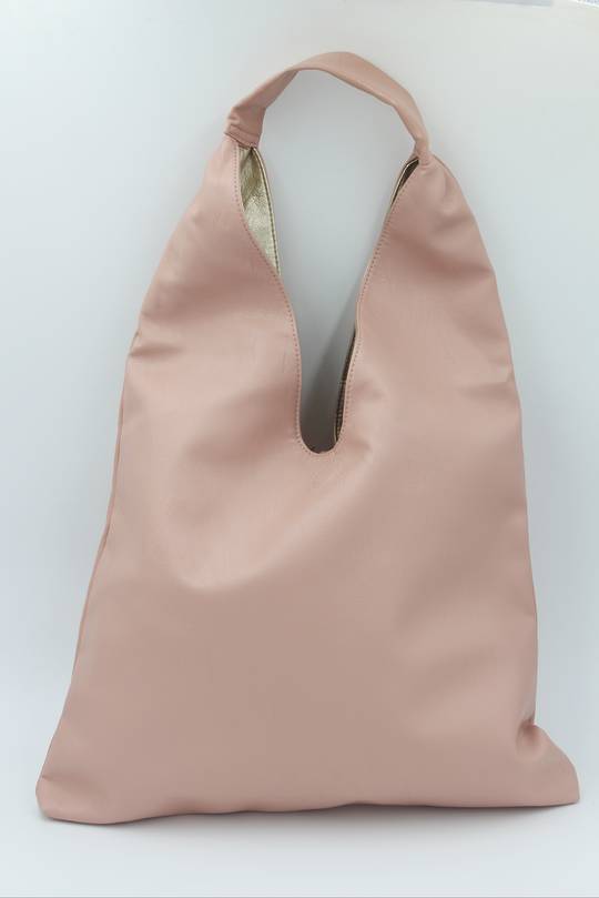 Sling Reversible Pink & Gold Reversible Bag (On Sale)